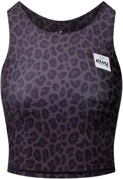 Eivy Cover Up Top Sport-BH grau leopard
