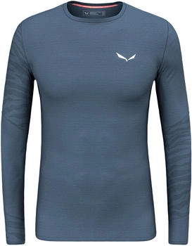 Salewa Cristallo Warm Alpine Merino Responsive Langarm-baselayer dark denim 00-0000028205-8670
