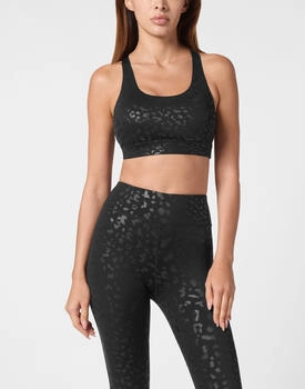 Plein Sport Lauftop Sport Bh leopard