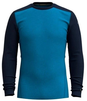 Smartwool Merino Baselayer Crew Boxed blau dunkelblau
