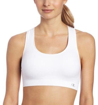 Champion Infinity Racerback Moderate Support Seamless Bra weiss opulenter Garten