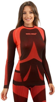 Sesto Senso Funktionsunterwäsche Langarm Shirt rosa rot coral