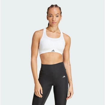 Adidas Impact Training High Support Sport-BH wei&szlig; XS C-D