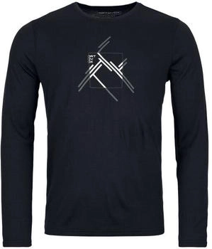 Ortovox Y185 Merino MTN Cutout LS Shirt schwarz