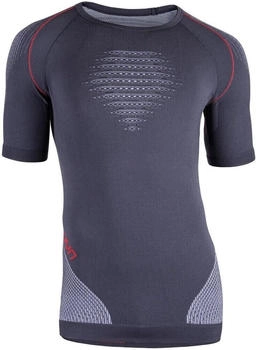 UYN Multisport UYN Evolution UW Shirt SH SL charcoal weiß rot