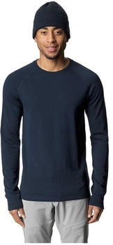 Houdini Desoli Thermal Crew Langarm-baselayer blue illusion 840034-703