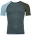Ortovox Comp Light Short Sleeve Merinounterwäsche blau dunkelgrau