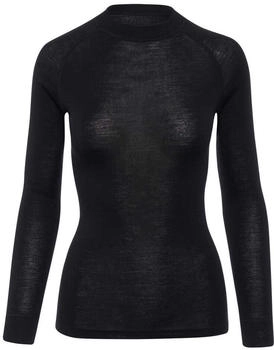 Thermowave Merino Warm Langarmshirt schwarz