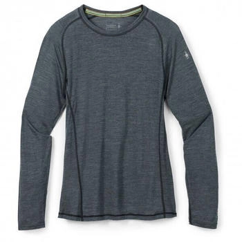 Smartwool Merino Sport L S Merinounterwäsche charcoal heather