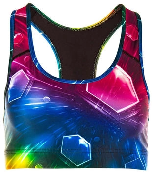 Winshape Sport-BH 'SB101' blau gr&uuml;n lila fuchsia