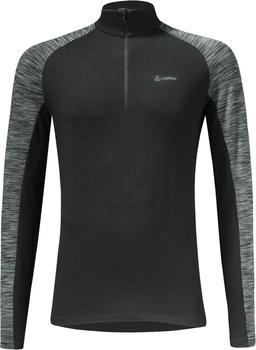 Löffler Stripes Transtex Longsleeve schwarz