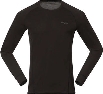 Bergans Inner Pure Merino Longsleeve schwarz