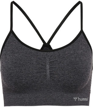 Hummel Hmlci Seamless Scrunch Sports Bra schwarz