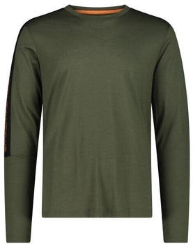 CMP T-Shirt 34N1737 Merinoshirt oliv