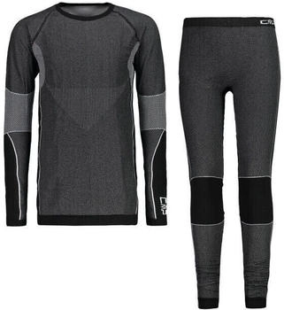 CMP Kinder Seamless Unterwäsche Set nero