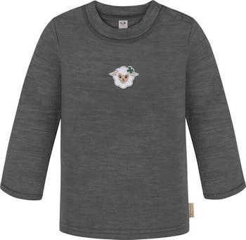 Normani Merino Longsleeve 'Taupo' 9463 grau
