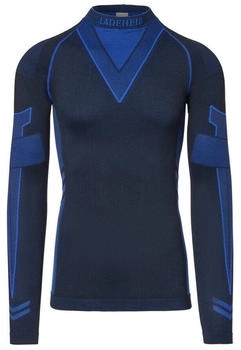Ladeheid Funktionsunterwäsche Langarm Shirt Thermoaktiv LAGI001 schwarz marineblau