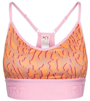 Kari Traa Var Printed Sport-BH rosa