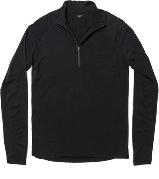 Houdini Desoli Light Half Zip true black