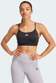 Adidas Aeroreact Training 3-Streifen Sport-BH Black (JF3344)