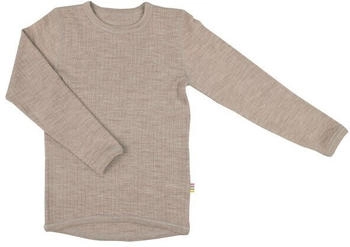 Joha Shirt L S Basic Merinounterasche Sesamemelanage
