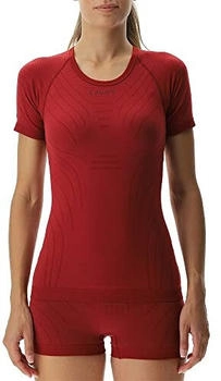 UYN Motyon Funktionsshirt kurzarm r627 rot schwarz