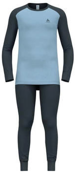 Odlo Active Warm ECO Base Layer Set schwarz provinzblau 60308