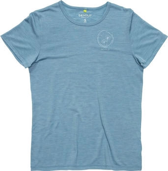 Devold Active Spring Tee Wmn skyblue