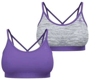 Odlo Seamless Low Sport BH lila violett