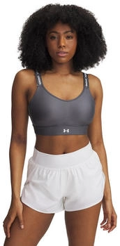 Under Armour Infinity Mid Bra castlerock wei&szlig;