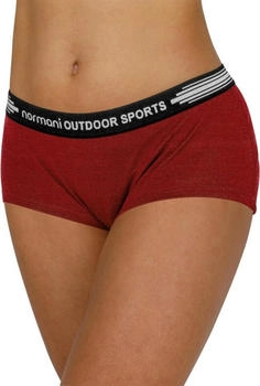 Normani Slip 'Morwell' 2er Pack merinowolle rot