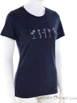 Devold Classic 'Flowers' Tee tinte
