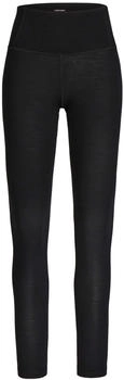 Icebreaker Merino Tech High Rise Leggings schwarz
