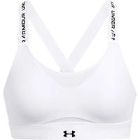 Under Armour Sport-BH "Infinity 2.0" in Wei&szlig; - High, Gr&ouml;&szlig;e XL/A-C Cup, Damen