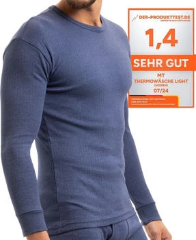 Mobile Technology Ski- und Thermounterhemd Light Langarm blau schwarz