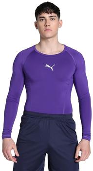 Puma Liga Baselayer Tee Ls Shirt prism violet 655920