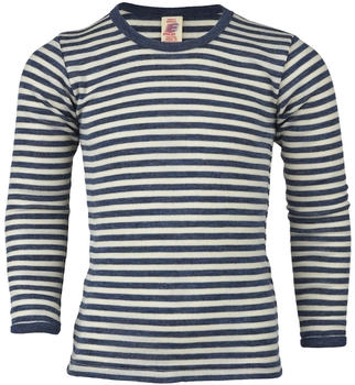 Engel Natur Kids Shirt L/S (427810) blue melange/natur