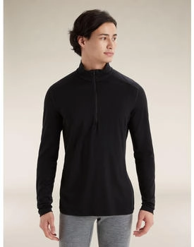 Icebreaker 200 Oasis L/S Half Zip black