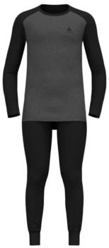 Odlo Men Active Warm Eco Base Layer Set (196702) black/dark grey melange