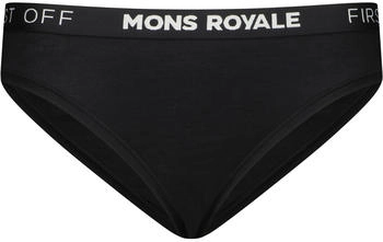 Mons Royale Women's Folo Merino Briefs black