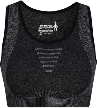 Smartwool Women's Intraknit Racerback Bra blackheatherii