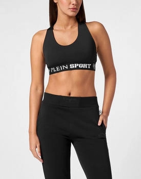 Plein Sport Cropped Top PP9363 schwarz