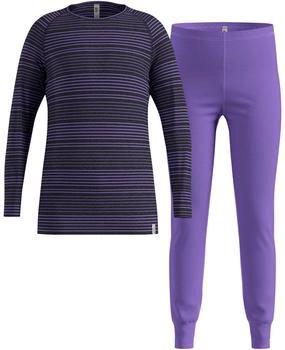 Odlo Active Warm Eco Unterwäsche Set lila violet