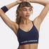 Under Armour Vanish Seamless Low Support Sport-BH washed navy white