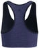 Odlo Seamless Medium Padded Sport-BH blau