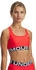 Under Armour HeatGear Armour Mid Support Sport-BH 713 racer rot weiß