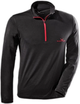 Black Crevice Funktionsshirt Skirolli Schwarz