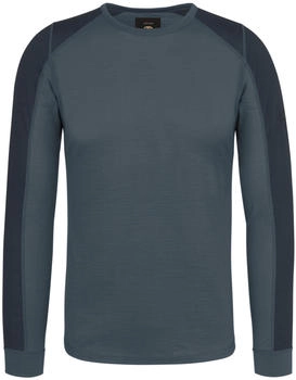 Normani Merino Sommer Oberteil leichtes Outdoor Langarm Shirt Rundhals