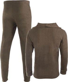 Mil Tec Thermo Fleece Unterw&auml;sche RV oliv