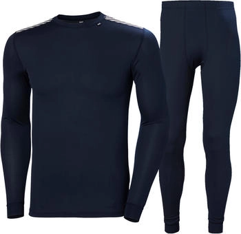 Helly Hansen Comfort Light Set Funktionsunterwäsche-set blau